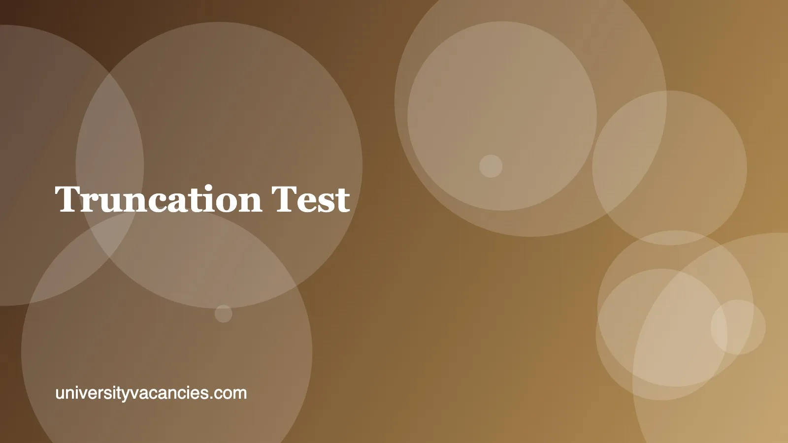 Placeholder image for a truncation test